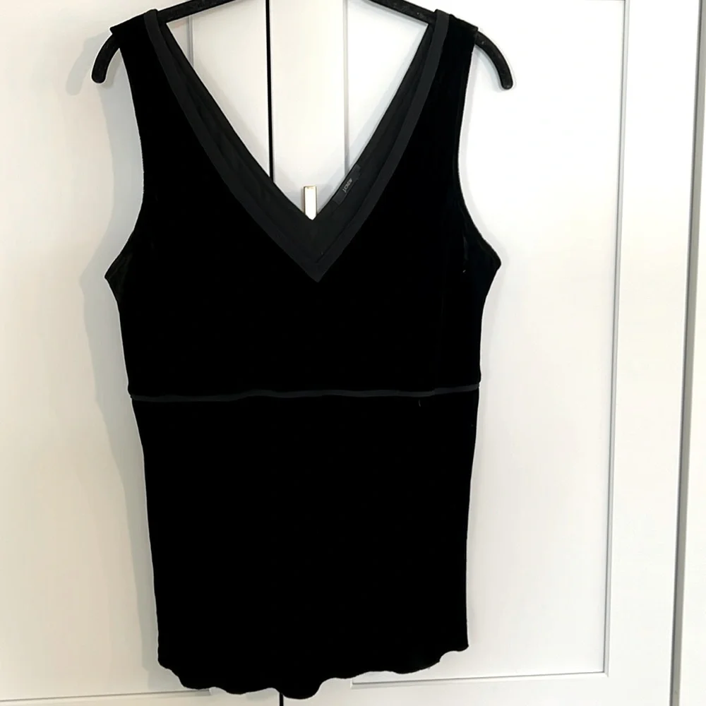 J. Crew velvet tank
